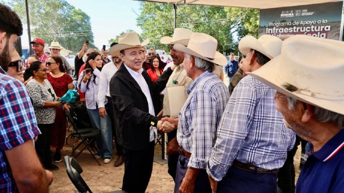 Con el respaldo de la Presidenta fortalecemos la infraestructura hidroagrícola: Gobernador Durazo