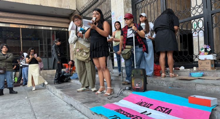 Protesta en Congreso de Chiapas: personas trans exigen ley de identidad de género y derechos básicos