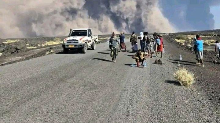 Volcán entra en erupción en norte de Etiopía; arroja cenizas hacia Yemen y Omán