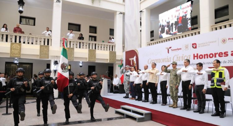 Reconoce gobernador al equipo de Protección Civil y a Servicios Aéreos de Tamaulipas