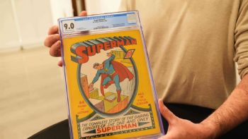 Subastan cómic de Superman en 9.12 millones de dólares