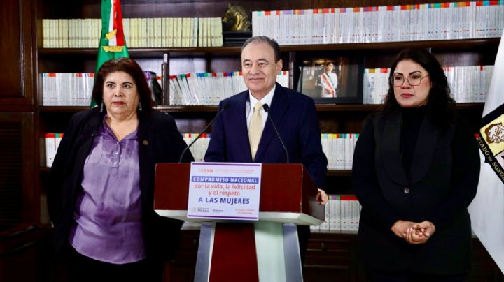 Gobernador Durazo suma a Sonora al Plan Integral contra Abuso Sexual hacia las mujeres