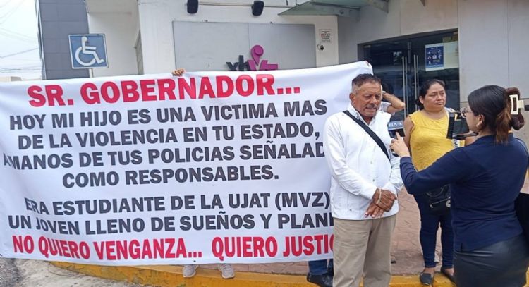 Dictan prisión preventiva oficiosa a cuatro policías acusados de matar a universitario en Tabasco