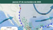 Foto ilustrativa de la nota titulada: La masa de aire polar del frente frío 16 cubrirá la mitad del país el jueves; lluvias se intensificarán