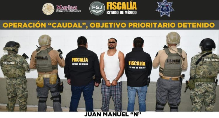 Detienen a “El Maya”, presunto líder de grupo que controla huachicol de agua en Edomex