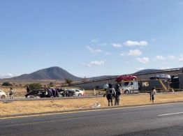 Choque en autopista Salamanca-León deja 11 fallecidos; dos eran menores