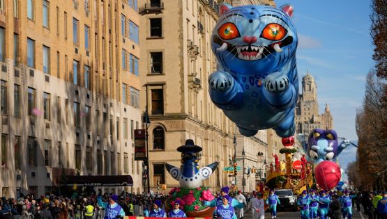 El desfile de Macy's del Día de Acción de Gracias trae a Pac-Man y Labubu a Manhattan (Video)