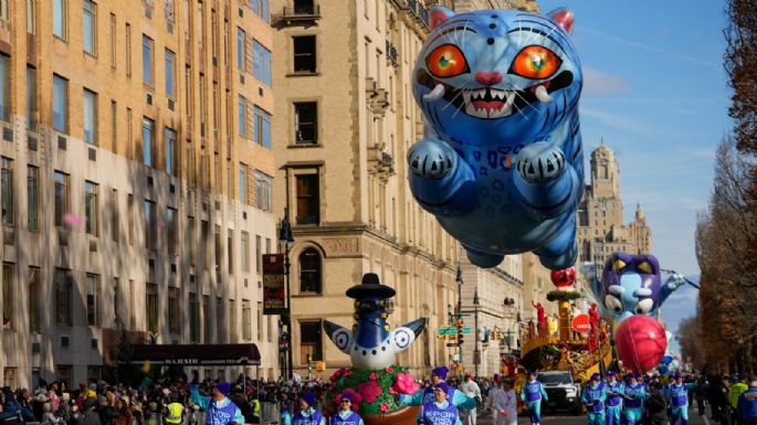 El desfile de Macy's del Día de Acción de Gracias trae a Pac-Man y Labubu a Manhattan (Video)