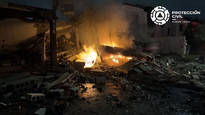 Explosión en vivienda de Pesquería, NL, deja dos muertos y seis heridos