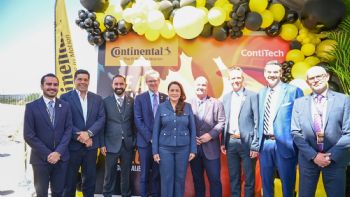 Gobernadora Teresa Jiménez inaugura segunda planta de Continental en Aguascalientes