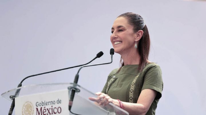 Así reaccionó Sheinbaum a la reaparición de AMLO (Video)