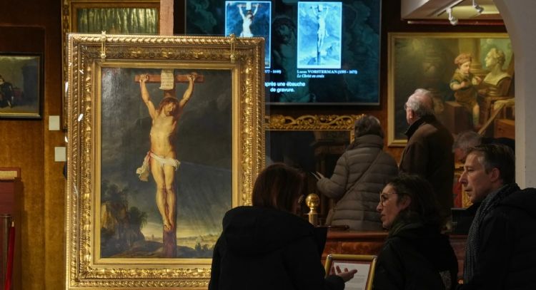 Un cuadro de Peter Paul Rubens que representa la crucifixión se vende por 2.7 mdd