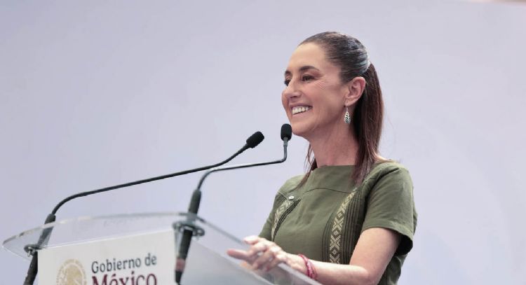 Así reaccionó Sheinbaum a la reaparición de AMLO (Video)