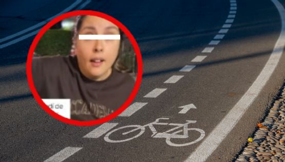 Conductora extranjera invade ciclovía en CDMX y su acompañante agrede a ciclista (VIDEO)