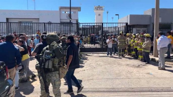 Motín e incendio en Cereso de Aguascalientes deja tres heridos; familiares denuncian cobro de cuotas