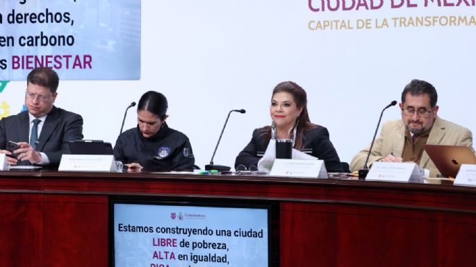 Brugada responsabiliza a medios por la percepción de inseguridad en la CDMX