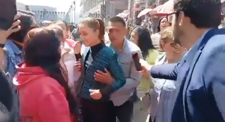 Claudia Sheinbaum fue víctima de acoso sexual en el Centro Histórico (Video)