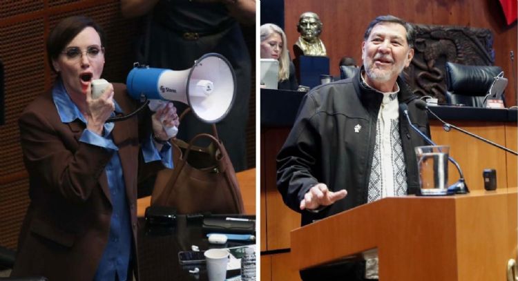 Noroña llama “carroñeros” a opositores, responde a Lilly Téllez y arremete contra Salinas Pliego