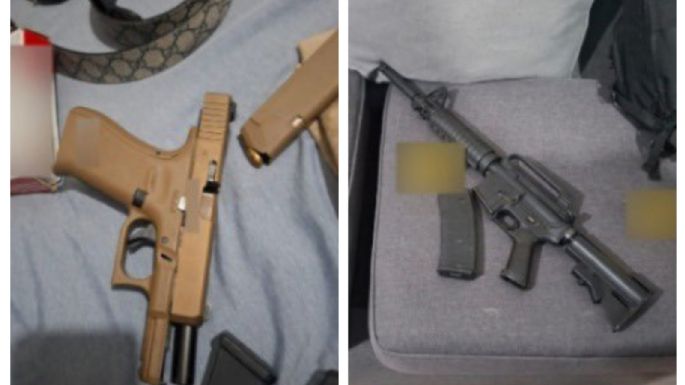 Hallan drogas y armas en una vivienda de la colonia Doctores