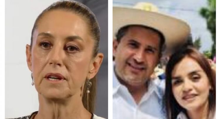 Sheinbaum apoyará a Grecia Quiroz, viuda de Manzo, como alcaldesa de Uruapan