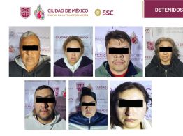 Detienen a siete presuntos integrantes de La Unión Tepito en cuatro cateos simultáneos en CDMX