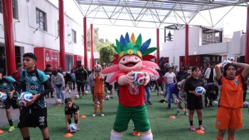 Presentan la mascota de la CDMX para el Mundial de Futbol 2026