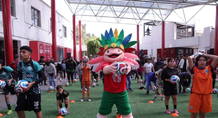 Presentan la mascota de la CDMX para el Mundial de Futbol 2026