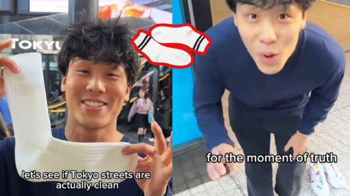 Influencer Jojo Sim camina en calcetines blancos por Tokio y muestra la limpieza de las calles (VIDEO)