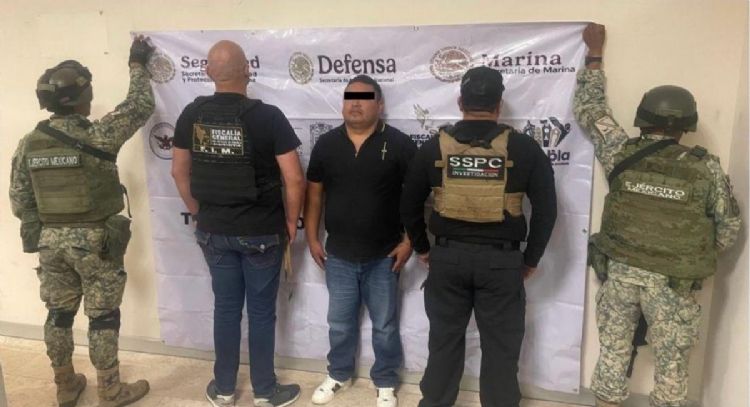 Cae “El Carretas”, presunto líder de bandas dedicadas al huachicol en Puebla y Tlaxcala