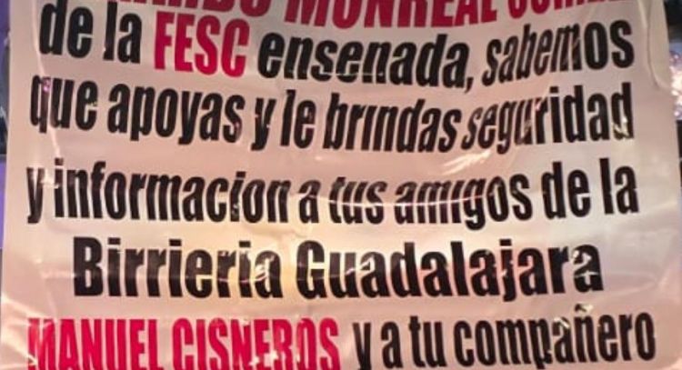 En menos de 24 horas, dejan 4 narcomantas en Ensenada, BC; mencionan a Manuel Cisneros