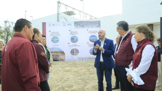 Supervisa Américo rehabilitación de tratadora de aguas residuales en Nuevo Laredo