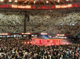 Entre la polémica de “La casita” y el comercio ambulante, la primera de ocho fechas de Bad Bunny