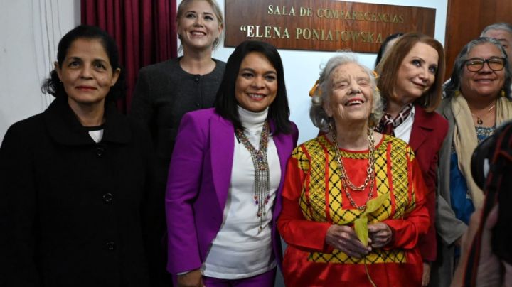 Senado nombra sala de comparecencias “Elena Poniatowska Amor” en honor a la célebre escritora