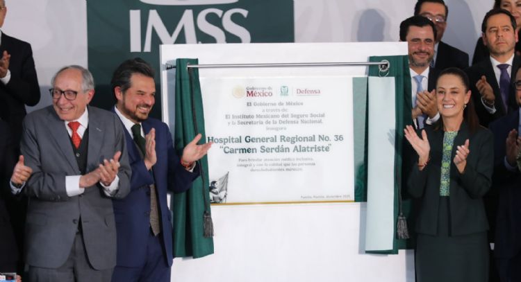 A ocho años del terremoto de 2017, reabren hospital regional del IMSS en Puebla