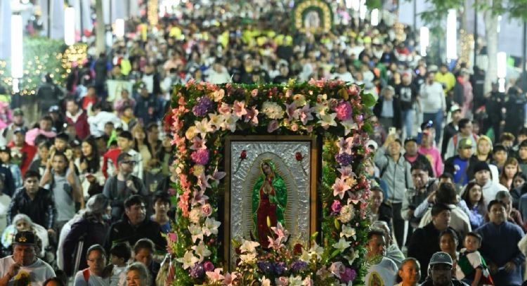 Llegan ocho millones de peregrinos a la Basílica de Guadalupe (Video)