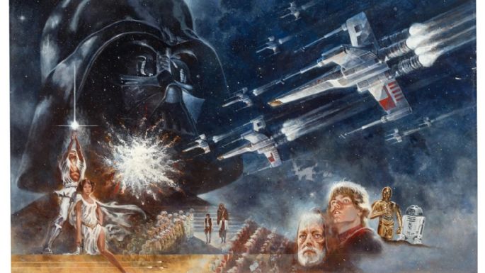 Cuadro de “Star Wars” se subasta por 3.9 millones de dólares