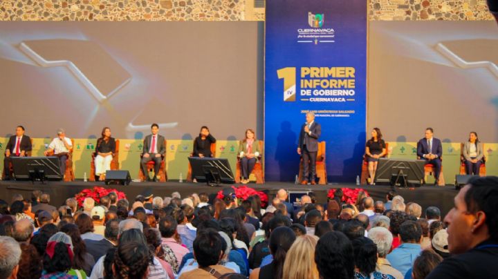 Alcalde de Cuernavaca rinde informe entre tensiones internas, cuestionamientos y presiones políticas