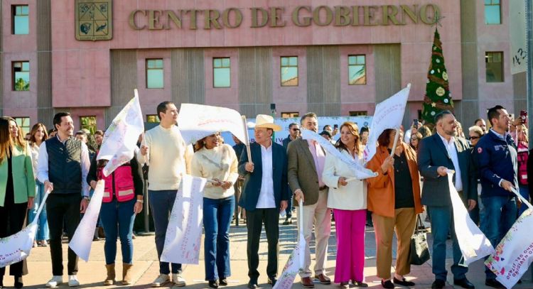 Gobernador Durazo inicia Operativo Navideño con más de 250 mil apoyos para familias