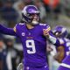 Los Vikings fueron eliminados de los playoffs antes de saltar al campo contra los Cowboys