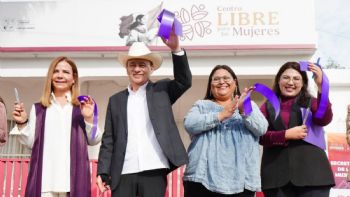 Sheinbaum y Alfonso Durazo, gobernador de Sonora concretan acciones para empoderar a las mujeres