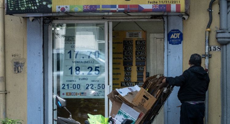 Peso comienza la semana con pérdidas