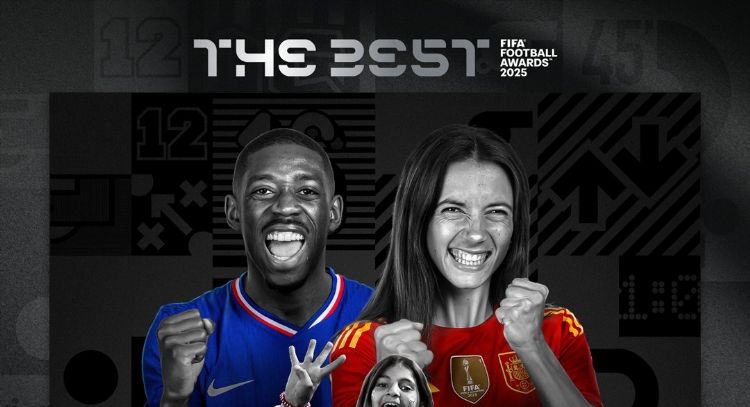 Aitana Bonmatí y Ousmane Dembélé son elegidos mejores jugadores en los premios FIFA