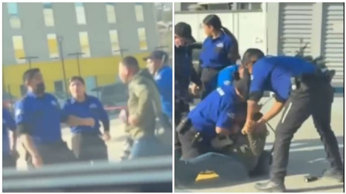 Guardias de seguridad privada agreden a fotoperiodista que cubría doble homicidio en Tijuana (Video)