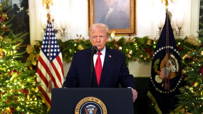 Trump presume “bonanza económica” en mensaje a la nación