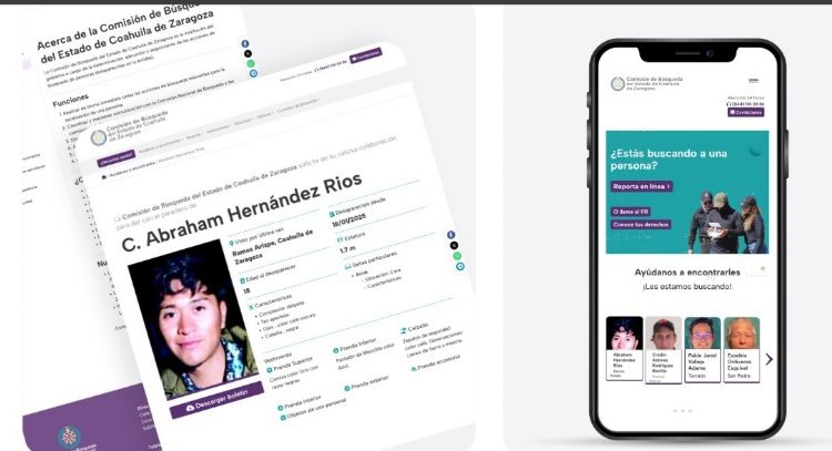 Coahuila contará con una plataforma para el Registro Estatal de Desaparecidos