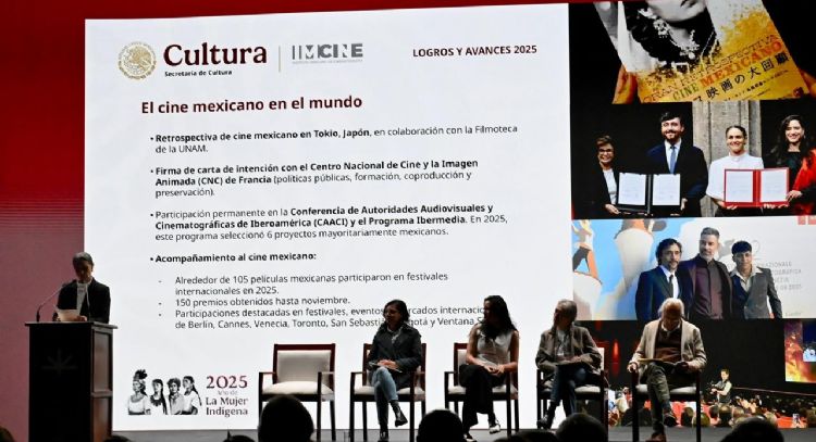 Imcine destaca “incremento histórico” en apoyo al cine mexicano