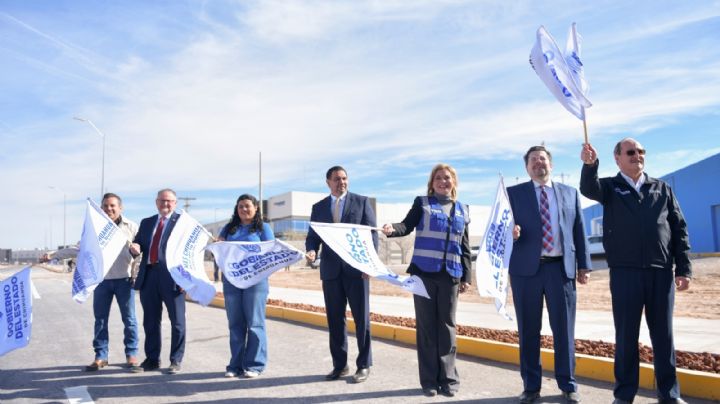 Maru Campos cumple a los juarenses con entrega de la prolongación de avenida de Las Torres