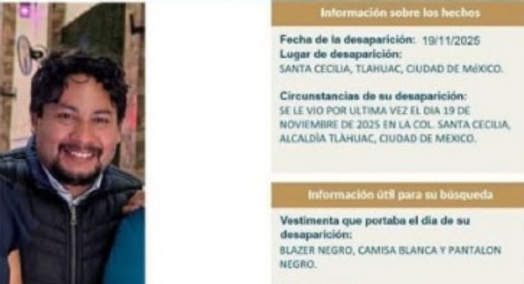 Profesor del Conalep Xochimilco desaparece; familiares exigen búsqueda efectiva