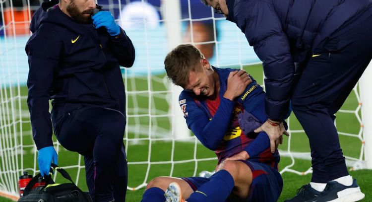 Barcelona vence 3-1 al Atlético de Madrid, pero pierde a Dani Olmo por lesión