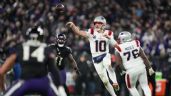 Foto ilustrativa de la nota titulada: Drake Maye lidera a los Patriots a la victoria sobre Ravens y asegura lugar en playoffs